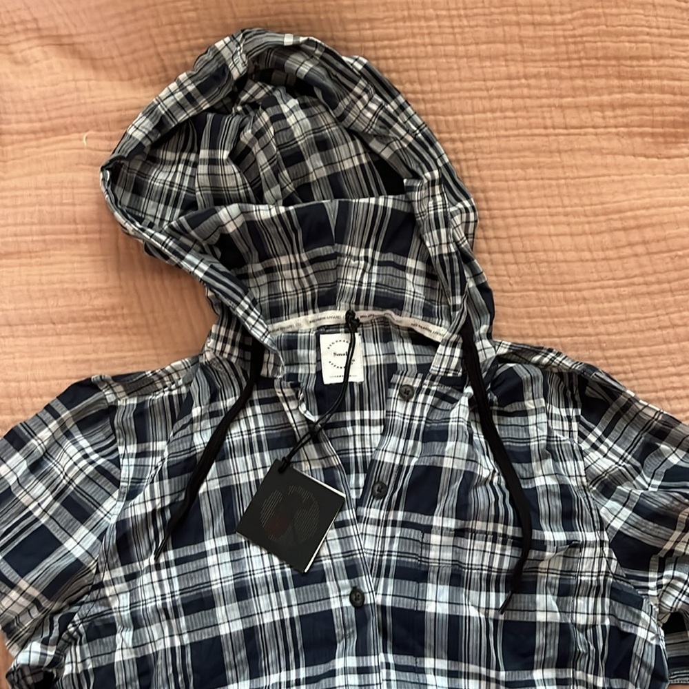 Hooded Button Up - Picture 3 of 3